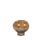 Middle Ancient Glaze Gradient Round Mushroom Tall Vase Ornaments Living Room Desktop Flowers Flower Model Room Decoration