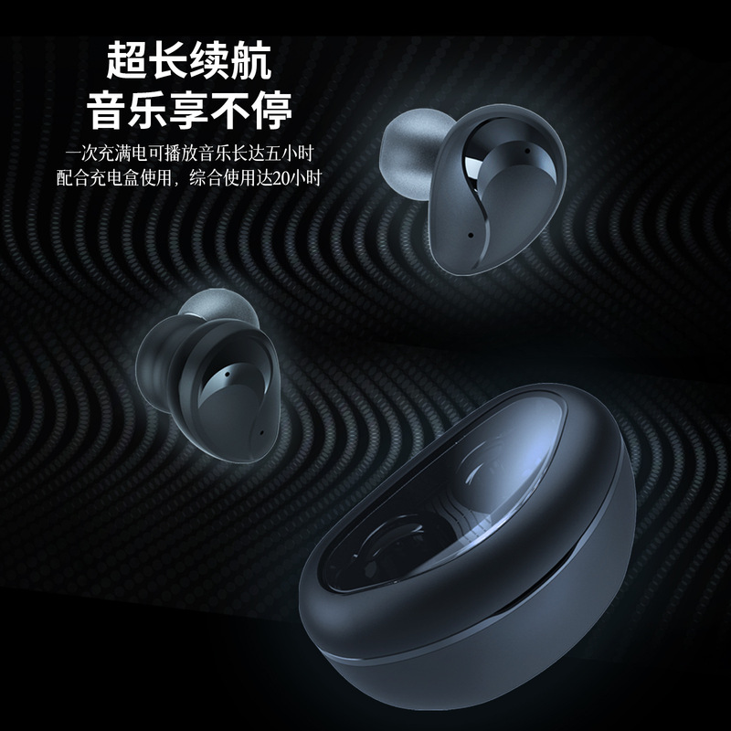 ミニ真 � � ワイヤレスbluetoothイヤホン残量表示enc bluetoothイヤホン双麦ノイズリノイズステレオbluetoothイヤホン|undefined