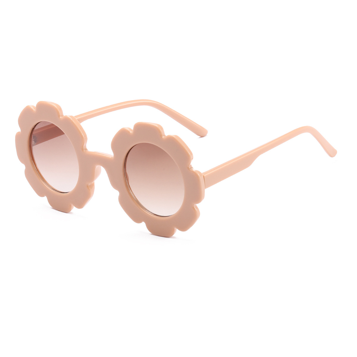 2021 nueva moda girasol gafas de sol para niños y niñas bebé lindo niños bisagra de metal gafas de sol 6311