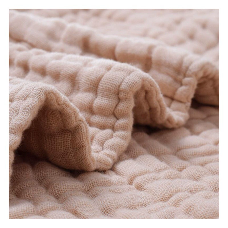 Марлевое банное полотенце, 6 слоев, для младенцев и малышей, плотное, из чесаного хлопка, 40 нитей, цветное, впитывающее, детское одеяло, одеяло для детского сада.