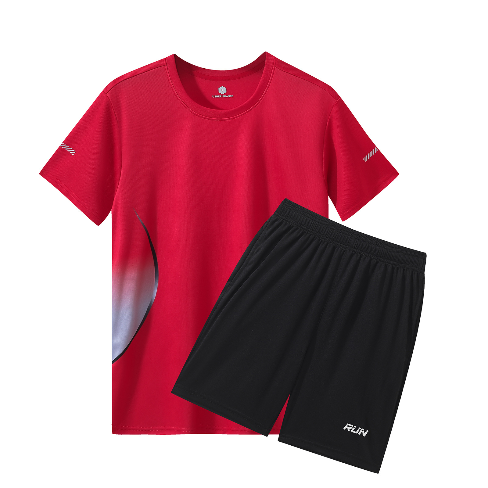 Venta directa de fábrica verano nuevo estilo de manga corta para hombres y mujeres ropa deportiva para correr, camiseta de fitness, ropa de entrenamiento de secado rápido transpirable