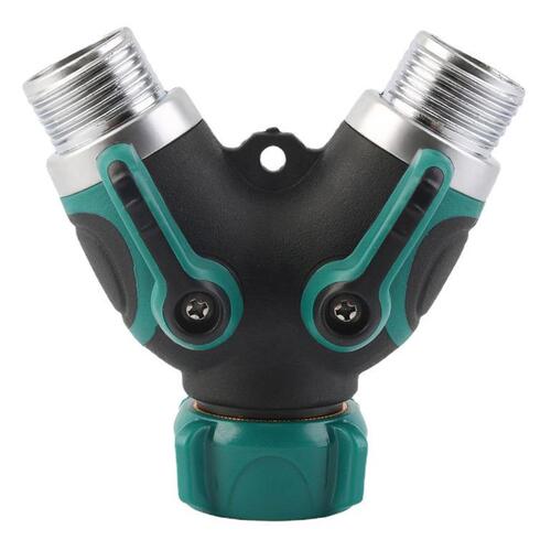 Garden irrigation faucet three-way diverter courtyard American garden plastic diverter garden tool connector