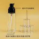 in stock supply 20ml-120ml cylindrical flat shoulder transparent bottle round emulsion glass bottle lotion bottle