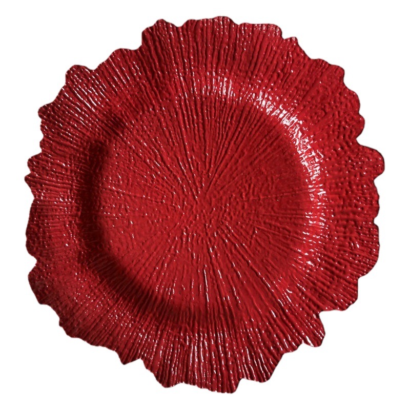 Venta al por mayor pintura en aerosol plato de fruta plata alto-mirando al cliente regalo decorativo bandeja merienda Placa de pintura en aerosol Placa dorada de copo de nieve