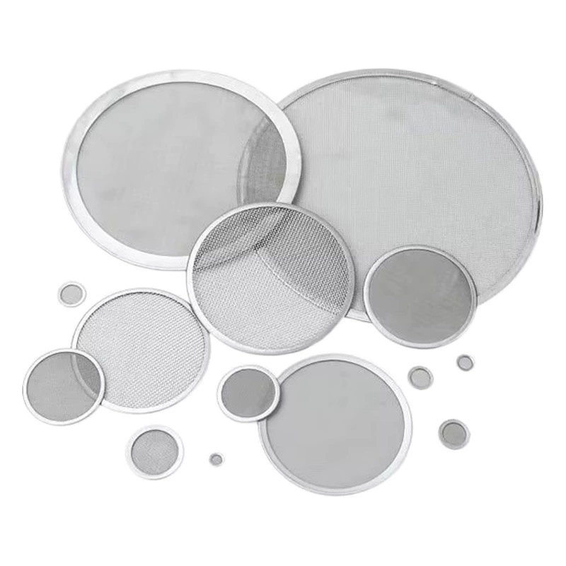 Сетка фильтра из нержавеющей стали с закрытым краем круглый антикоррозийный сетчатый фильтр 80 меш 100 меш прокладка фильтра для переработки нефти