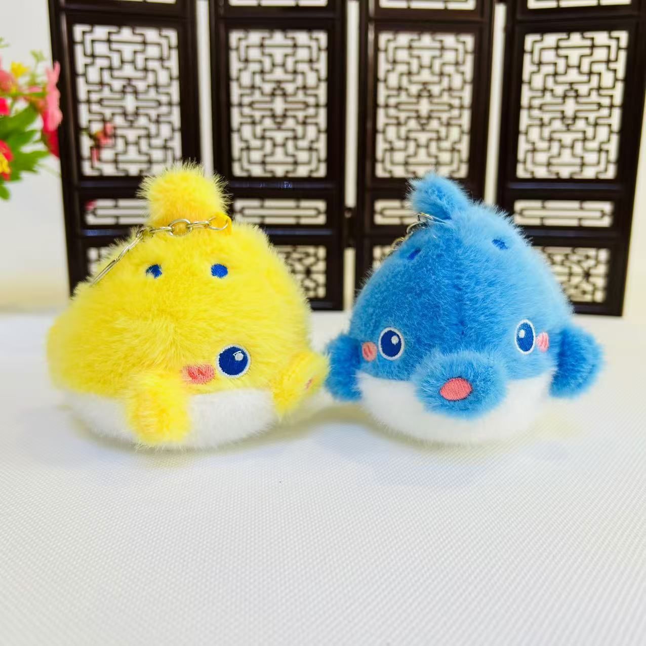Pouting fat fish