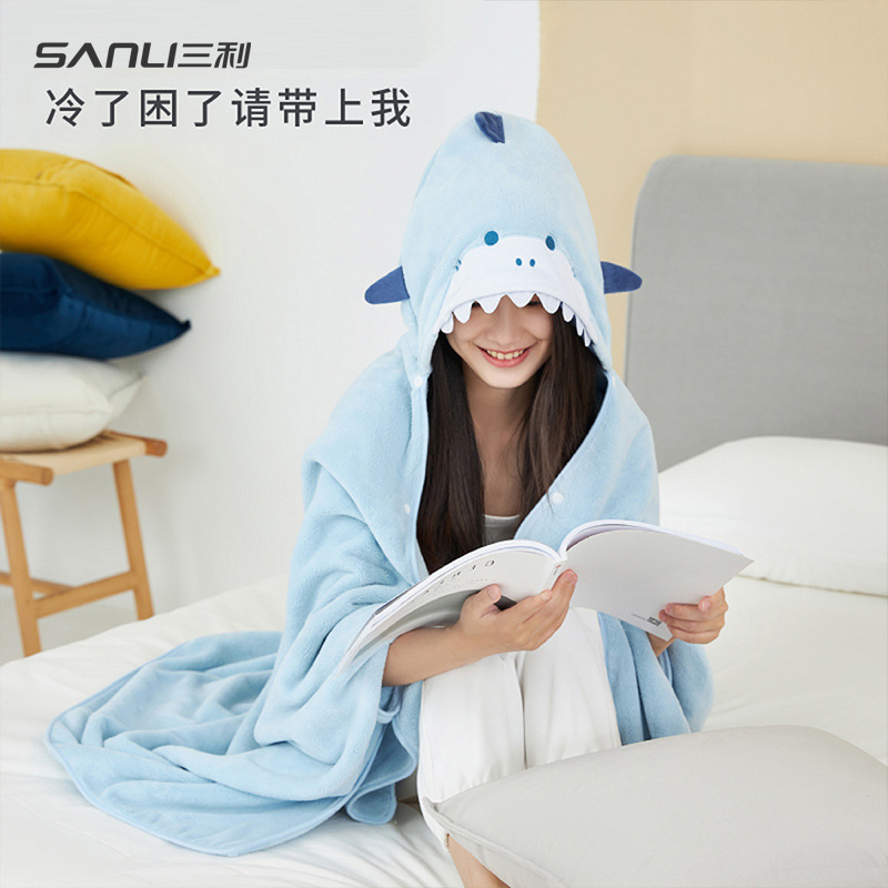 Sanli Towel Coral Fleece Cape Beach Bath Towel Diving Change Clothes Absorbent Beauty Bath Beach Lunch Break Blanket Sanli Towel Coral Fleece Cape Beach Bath Towel Diving Change Clothes Absorbent Beauty Bath Beach Lunch Break Blanket