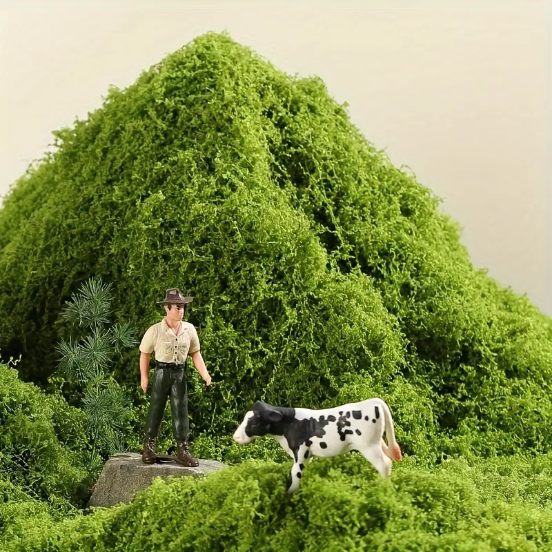 Césped de musgo simulado Pseudo musgo biónico Pseudo musgo Pseudo musgo Césped imortal Pseudo musgo Micro paisaje Vegetación paisajística Pseudo hilo de hierba