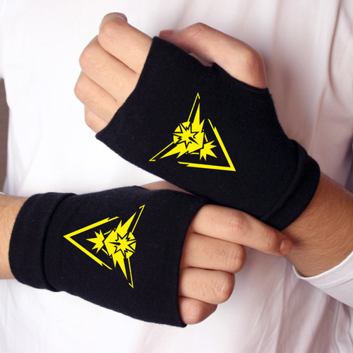 Pocket Monsters Go game accessories half-finger half-length gloves keyboard mouse ACG