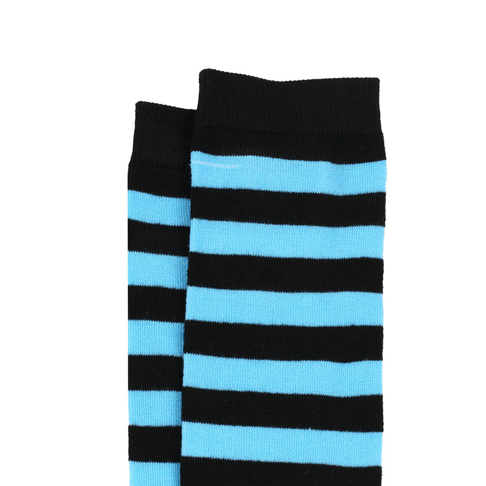 Gestreifte Kniestrümpfe Damen Damen Japanisch Harajuku Kreative COSPLAY Baumwolle Kalb Mid-Tube Socken Schwarz Weiß Rosa Weibliche Sox – Detail 14