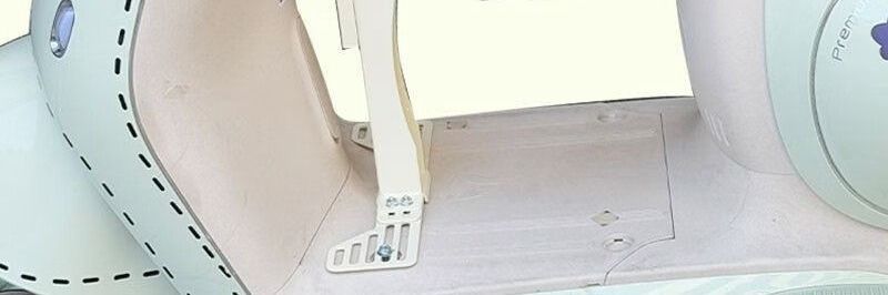 Yaguangguang front-mounted foldable child seat for electric vehicles, 70D seat, safety seat for babies, modern cotton