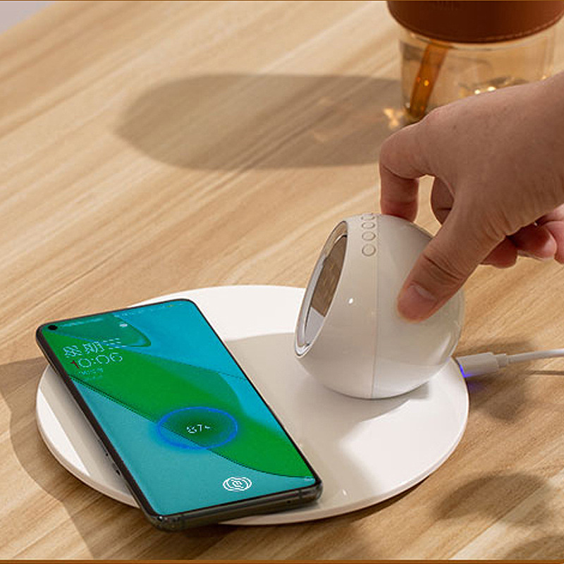 国境を越えたワイヤレス急速充電 Apple Huawei 時計携帯電話ワイヤレス充電ナイトライトビジネスギフト卸売に適しています|undefined