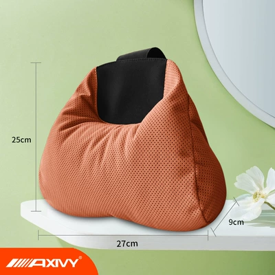 Support, Neck Pillow, Waist – Headrest - axivy-second-generation-punched-cognac-brown1