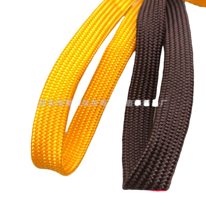 厂家批发 1.5cm宽扁绳服装抽绳捆绑装饰绳铁艺工艺品绳来样定做