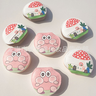 New products on shelves!! New cartoon cute soft and hard elastic cotton candy irregular shape is not easy to eat powder foundation