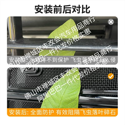 Front Grille Special Modification Decorative – Automobile anti-insect net
