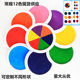 Children's finger painting color inkpad kindergarten palm painting washable finger printing rubbing table seal pigment