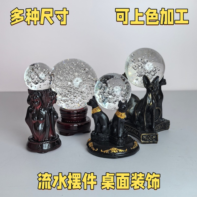 クリスタルバブルボールオフィス流水装飾品家の装飾ブティックガラスボールクラフトギフト卸売メーカー|undefined