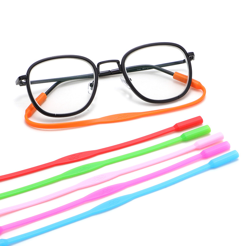 儿童眼镜防滑绳子眼镜带 挂绳硅胶眼镜绳 防滑耳勾防滑眼睛绳生产|ms