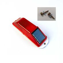 螺丝款护栏围挡施工太阳能警示灯反光轮廓标腰灯夜间频闪灯厂家直