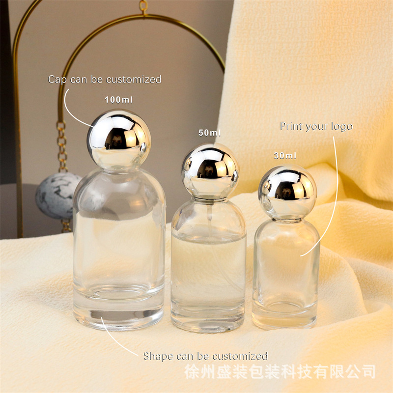 新しい円筒香水瓶 30ml50ml100ml バヨネットガラス空ボトルベアボトルスプレー香水瓶卸売|undefined