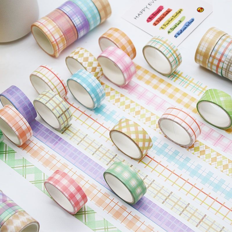 Cintas adhesivas de contabilidad de mano de sal adorables ins pequeños pegatinas decorativas frescas diy estilo idílico control de mano conjunto de cinta adhesiva de contabilidad