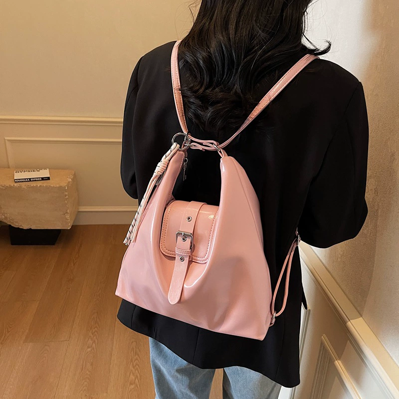 High-End Capacious Shoulder Bag and Backpack by 驰泉 in Multiple Elegant Colors