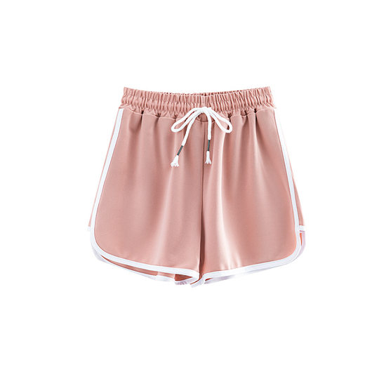 Sports Shorts Women's Summer Thin Three-point Pants Elegant Loose Outer Wear a-shaped High Waist Slimming Wide-leg Casual Pants