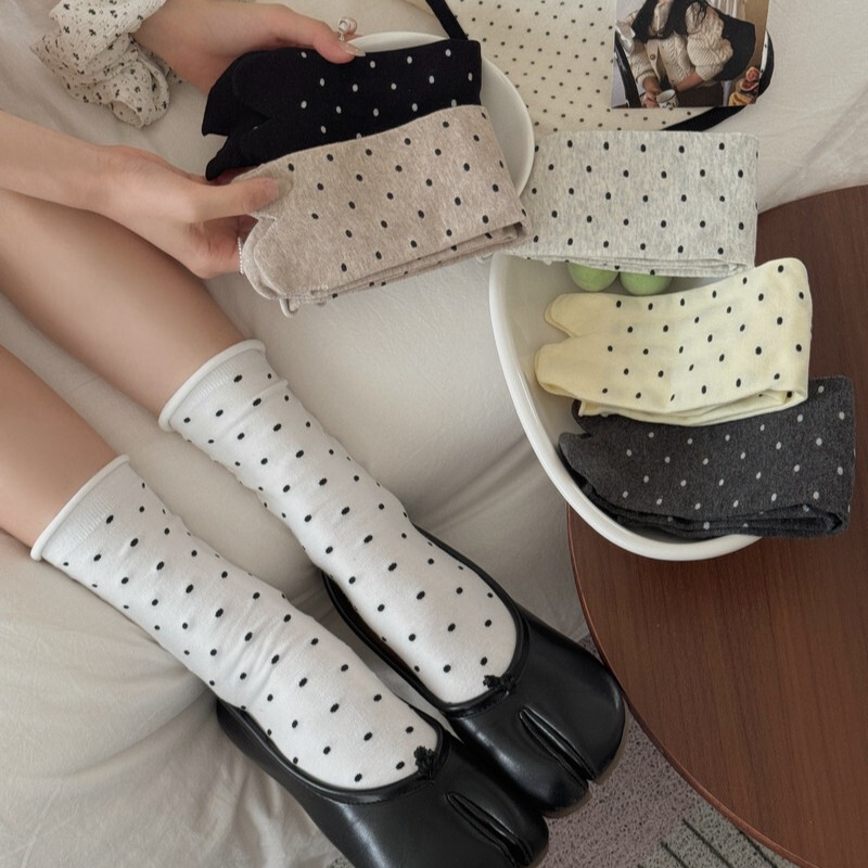 Women's Mid-Calf Socks, Slouch Socks, Spring and Summer Thin Cotton Socks, Two-Toe Socks, Socks to Pair with Pig's Hoof Shoes, Summer In-Stock Items Women's Mid-Calf Socks, Slouch Socks, Spring and Summer Thin Cotton Socks, Two-Toe Socks, Socks to Pair with Pig's Hoof Shoes, Summer In-Stock Items