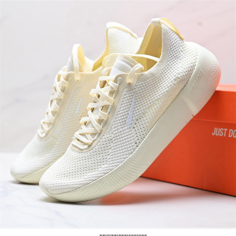 Cross-border wholesale Free 2025 New Summer Men's and Women's Flyknit Large Mesh Breathable Cushioning Sports Running Shoes