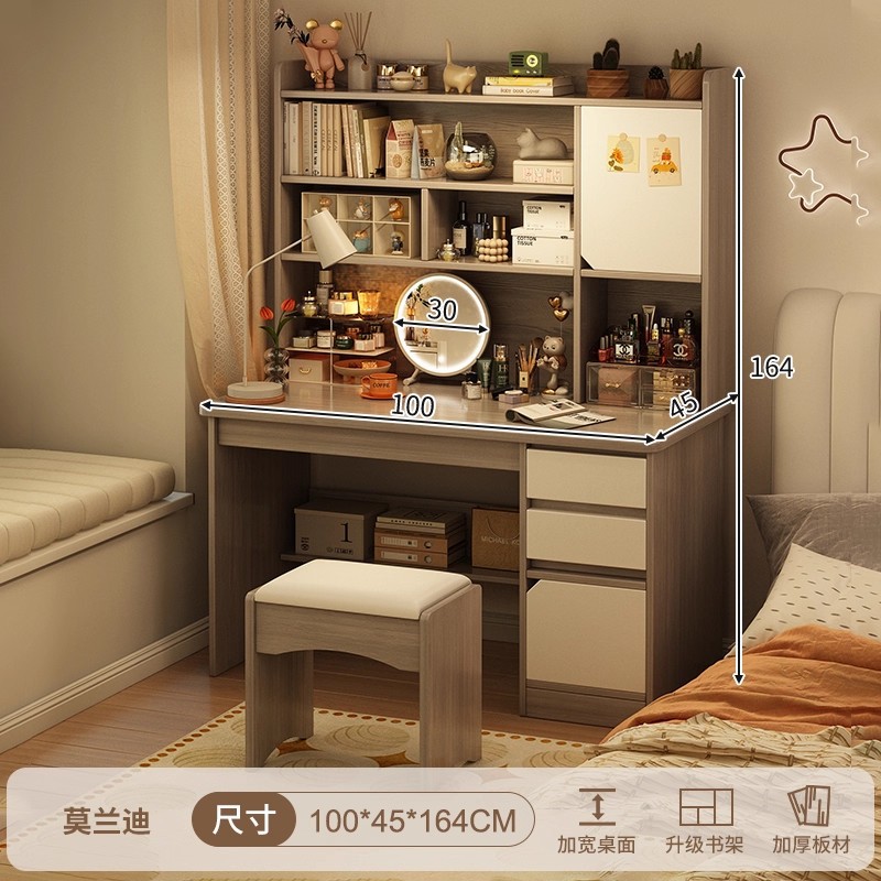 Escritorio de computadora, comedor, dormitorio simple, escritorio moderno, mesa de maquillaje, gabinete de maquillaje, espejo de cama, nuevo