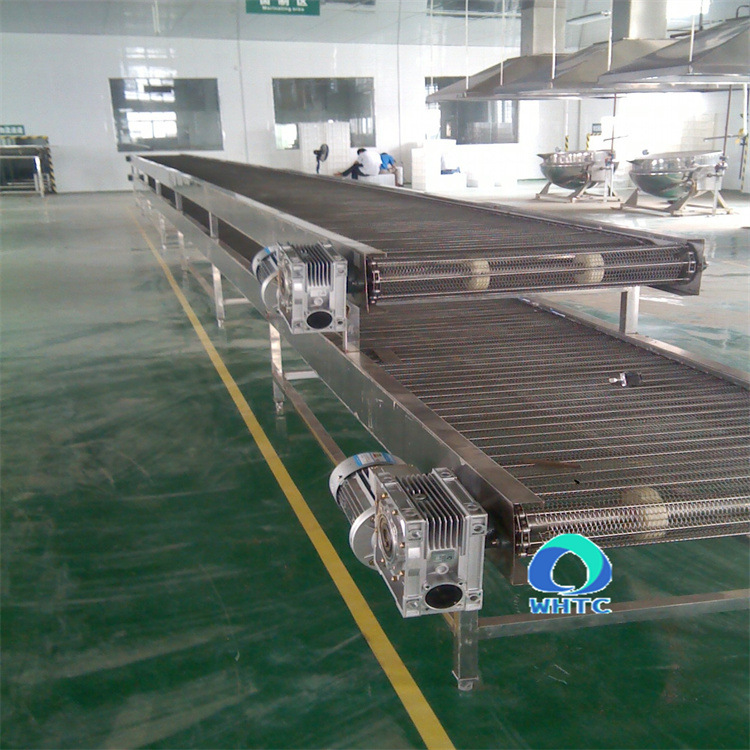 食品物料网链传送输送线不锈钢304网带输送机输送链条输送带