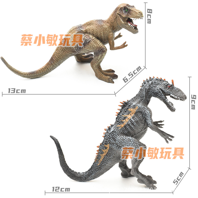 Puesto de juguete directo de fábrica de dinosaurio modelo de juguete de plástico simulación dinosaurio animal juguete niño juguete al por mayor
