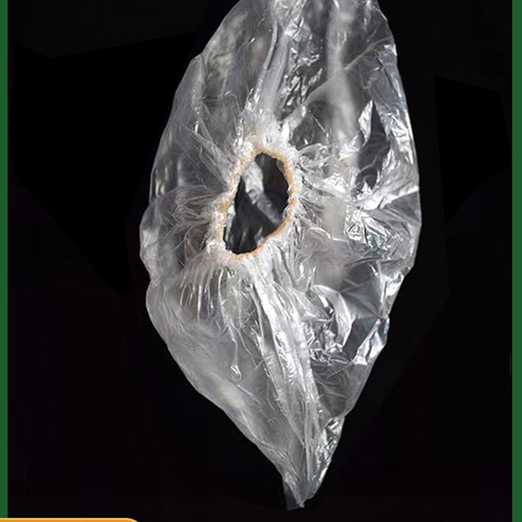 橡皮筋束口袋塑料平口橡筋松紧袋汽配零件包装袋松紧口PE袋套