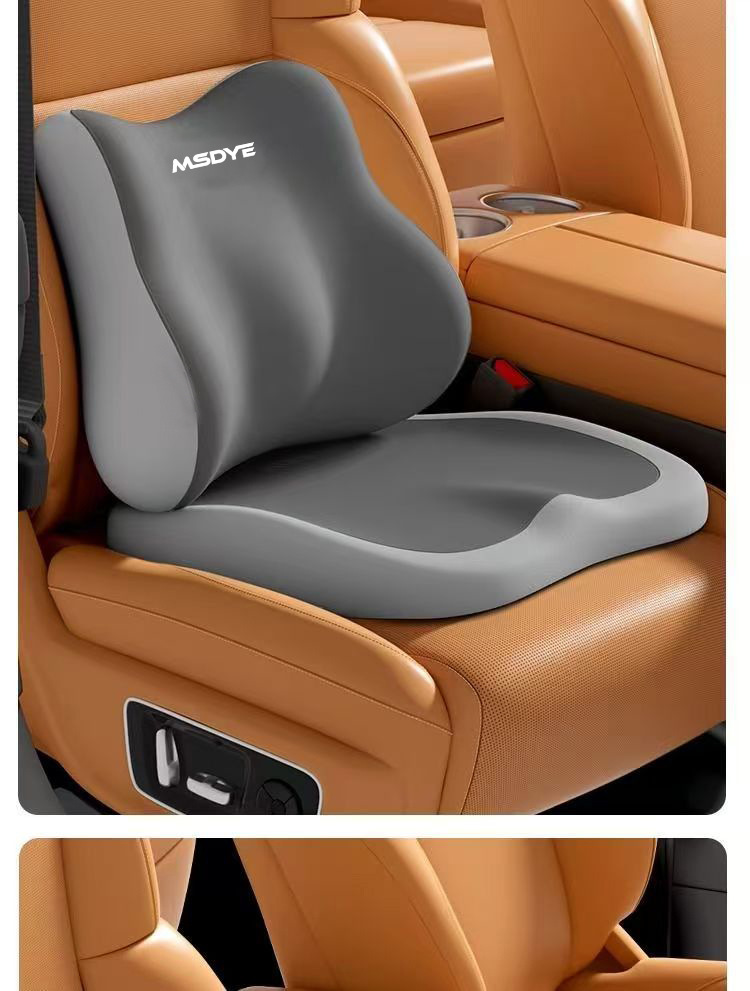 Car Headrest, Lumbar Cushion, Office Chair Cushion, Waist Cushion, Student Cushion, Memory Foam Cushion, Not Tired after Sitting for a Long Time