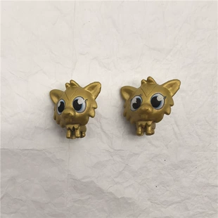 Золотистые фигурки животных 3 5 см насадки на карандаш DIY