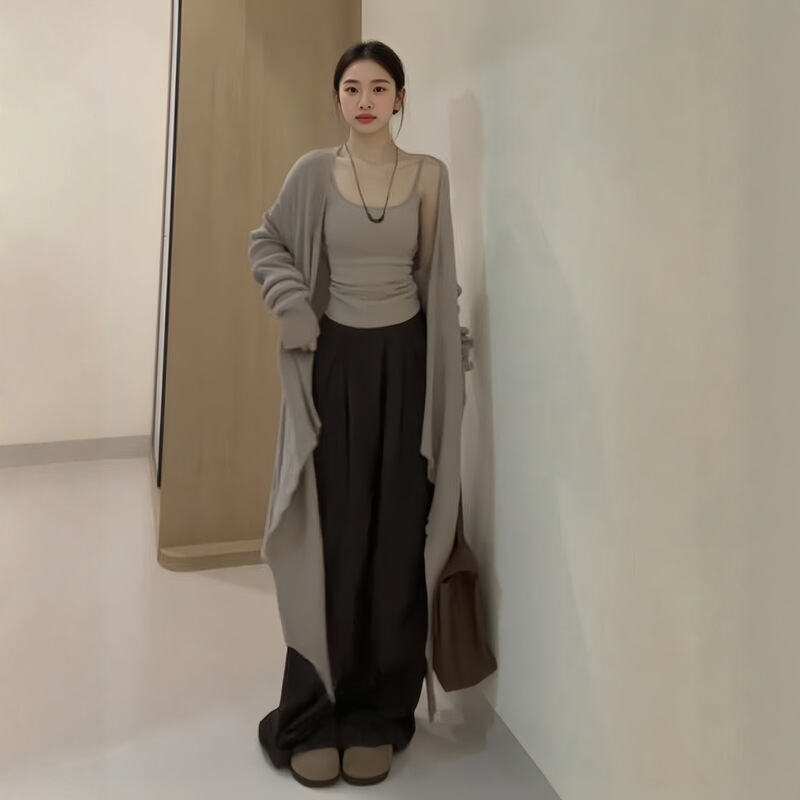 2025超火穿搭一整套夏日绝美巨好看套装女新款秋装大方得体两件套|undefined