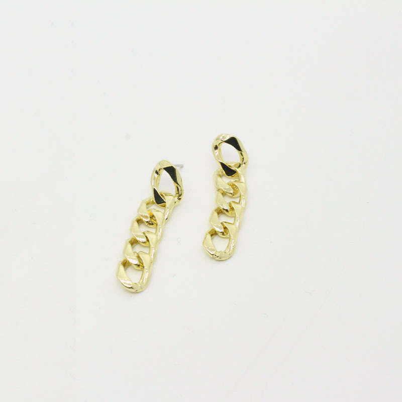 Korean Long Chain Earrings display picture 3