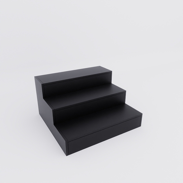 工具道具台阶形中岛样品展示架