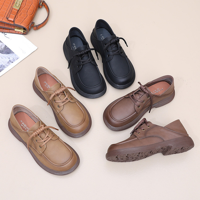 New Soft-Soled Mom Shoes, Thick-Soled Loafers, Non-Slip Shoes for Middle-Aged and Elderly Women, Women's Casual Shoes, Spring and Autumn Models