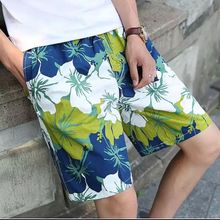 亚马逊新夏季男士短裤男五分裤休闲运动宽松沙滩裤大码男短裤