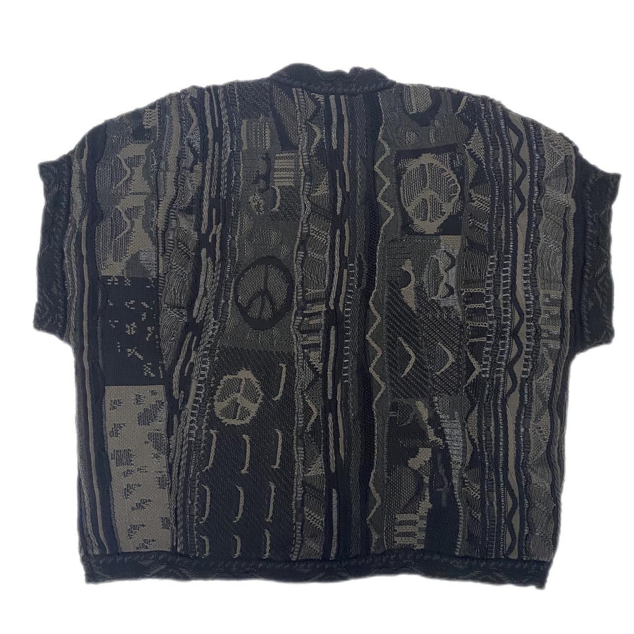 Men's Knitted Sweater Vintage Ethnic Sleeveless Pullover Vest_voghion.com