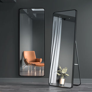 Mirror full-body mirror HD explosion-proof dressing mirror selfie floor mirror home wall hanging wall clothing store mirror wholesale