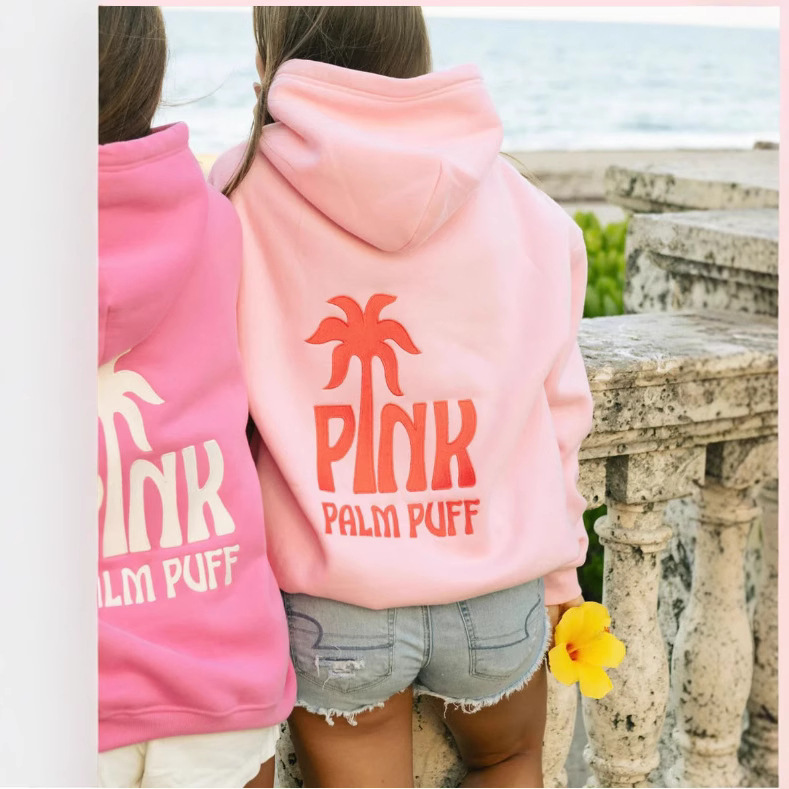 专业DING Z 跨境欧码落肩袖椰子卫衣连帽衫EVERYTHING COMES IN