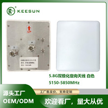 5.8G双极化定向天线增益0.5-12dBi