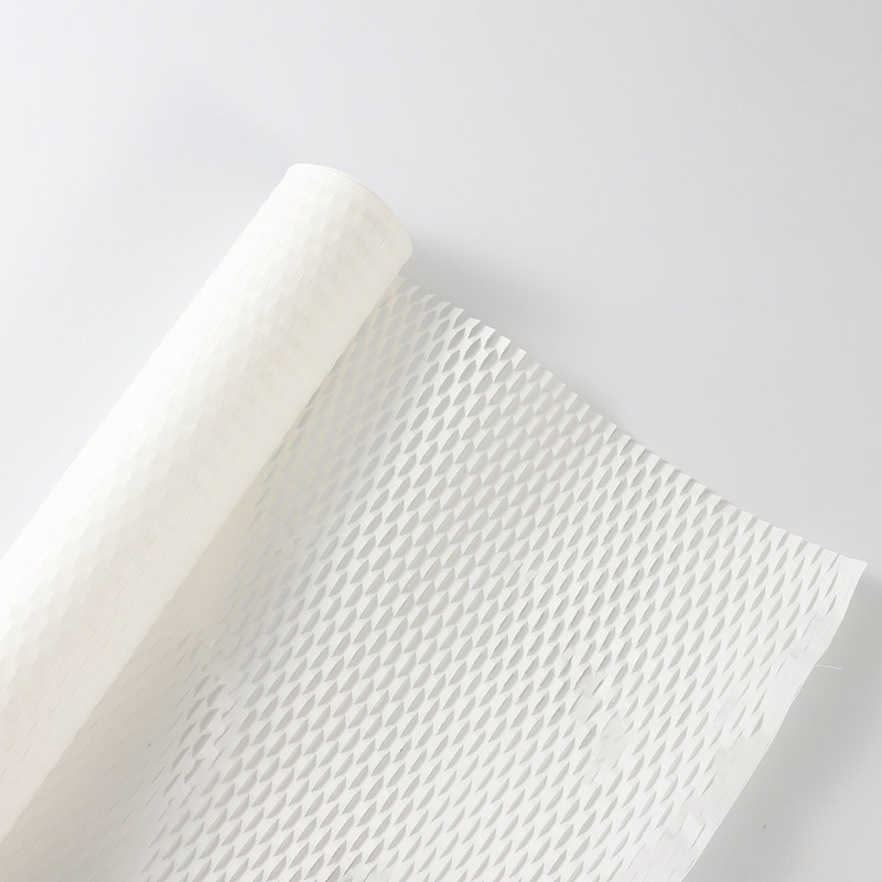 Materiales de embalaje de papel de nido de abeja ecológicos para flores, papel de malla artística para ramos, papel de envoltura con forro de malla, papel de malla floral para floristería