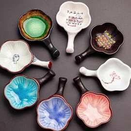 多功能陶瓷墨碟笔搁笔山文房四宝墨汁专用青花瓷水碟笔洗砚台