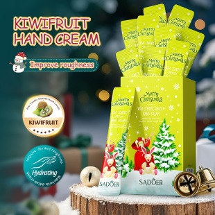 Full English Sadoer Christmas Kiwi Tender Hand Cream Anti-Dry Crack Moisturizing Hand Cream Cross-Border Foreign Trade Wholesale