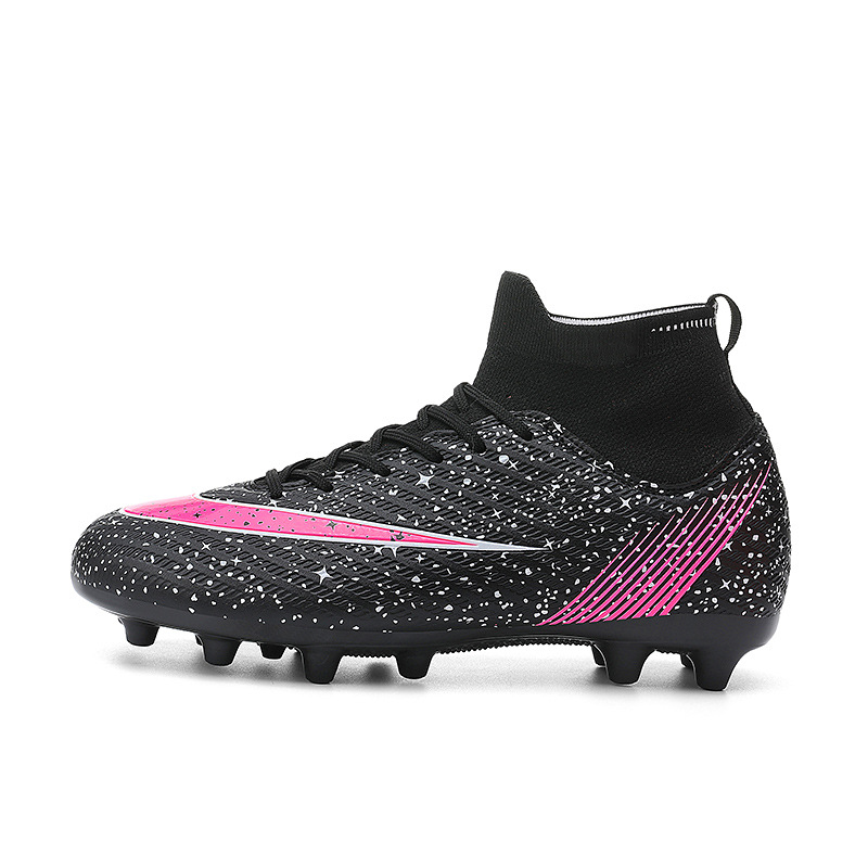 2022 nuevos zapatos de fútbol para hombres y mujeres, zapatos de fútbol de clavos largos, zapatos de fútbol de desgaste para adultos, fábrica de ventas directas