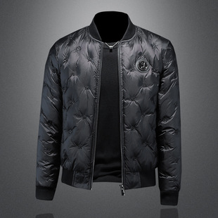 European goods winter 90 white duck down jacket fashion men's casual warm coat Y9851